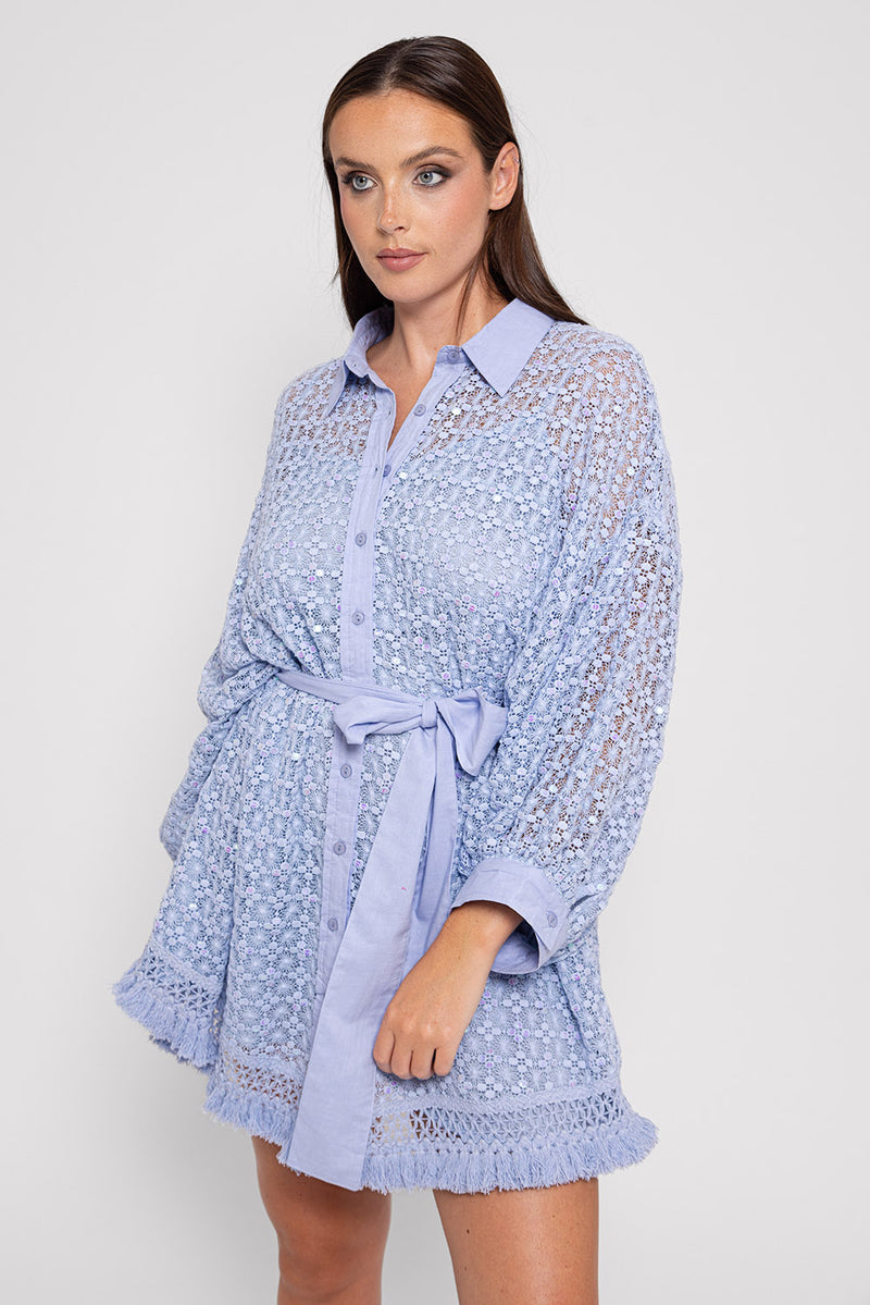 sundress florine short dress Sundress | Florine Eyelet Dress