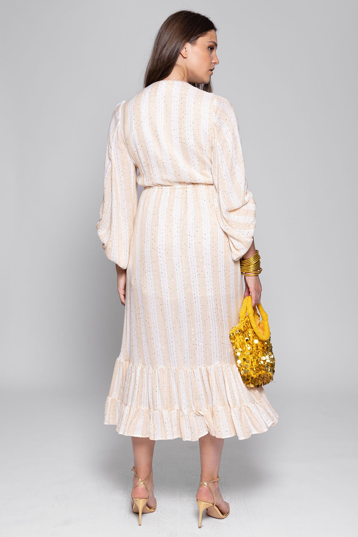 Esther Dress - Rustrel Stripe 5-7Y