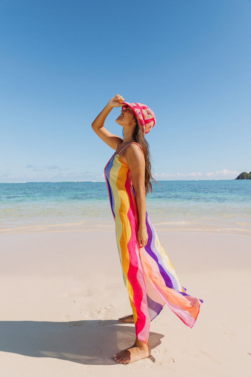 sundress CAROLA SHORT DRESS BORA BORA BLACK Meilleures ventes