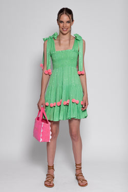 pippa short dress in flowers sundress Pippa Short Dress in Flowers Sezane