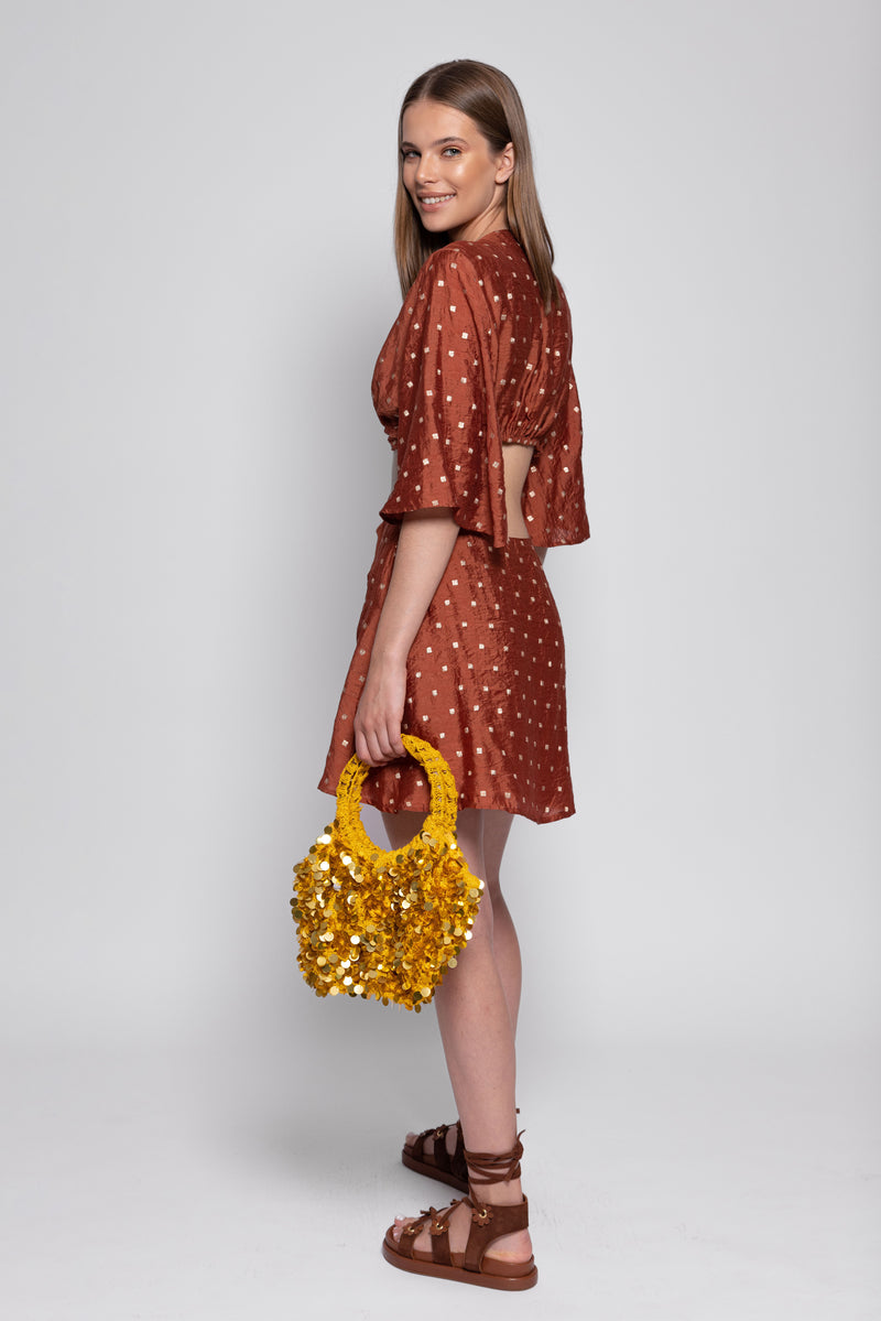tanzania short dress Tanzania Wildlife Off Shoulder Short Dress
